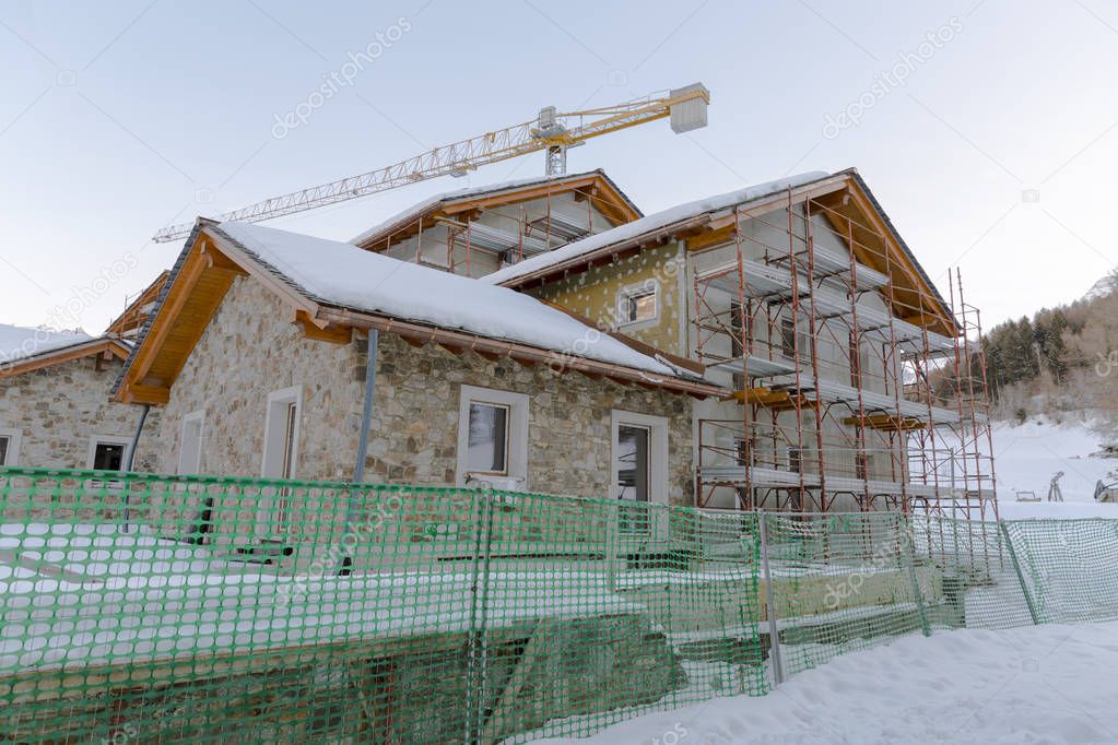 Arbeiten an Projekten im Skigebiet Bungerloch